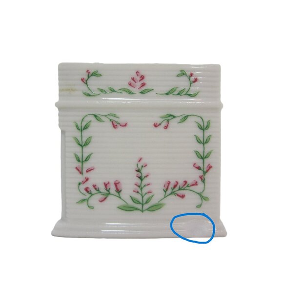 Original Lenox Spice Village Clove BOTTOM ONLY Spice Jar Lid Cottage House - Picture 2 of 6